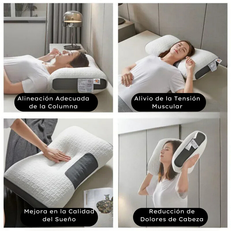 Combo Almohada Masajeador Electrico